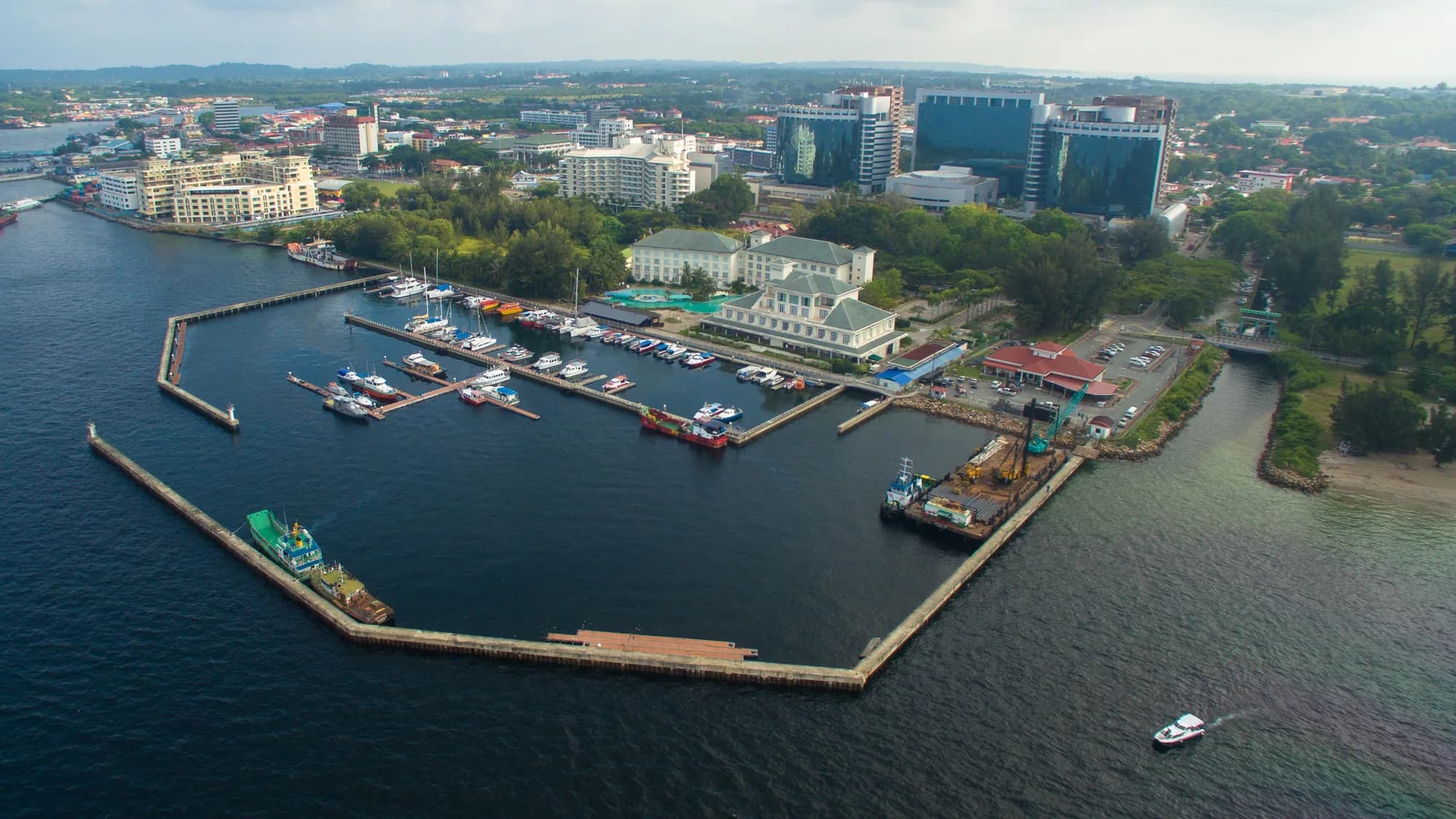 Labuan marina, Federal Territory of Labuan.